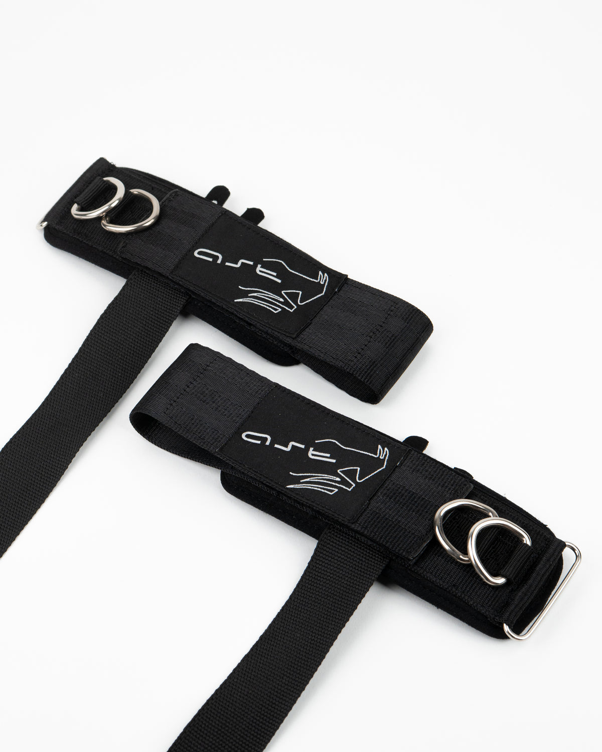 PowerWrap Strap Negro Correas de Levantamiento con Anillo