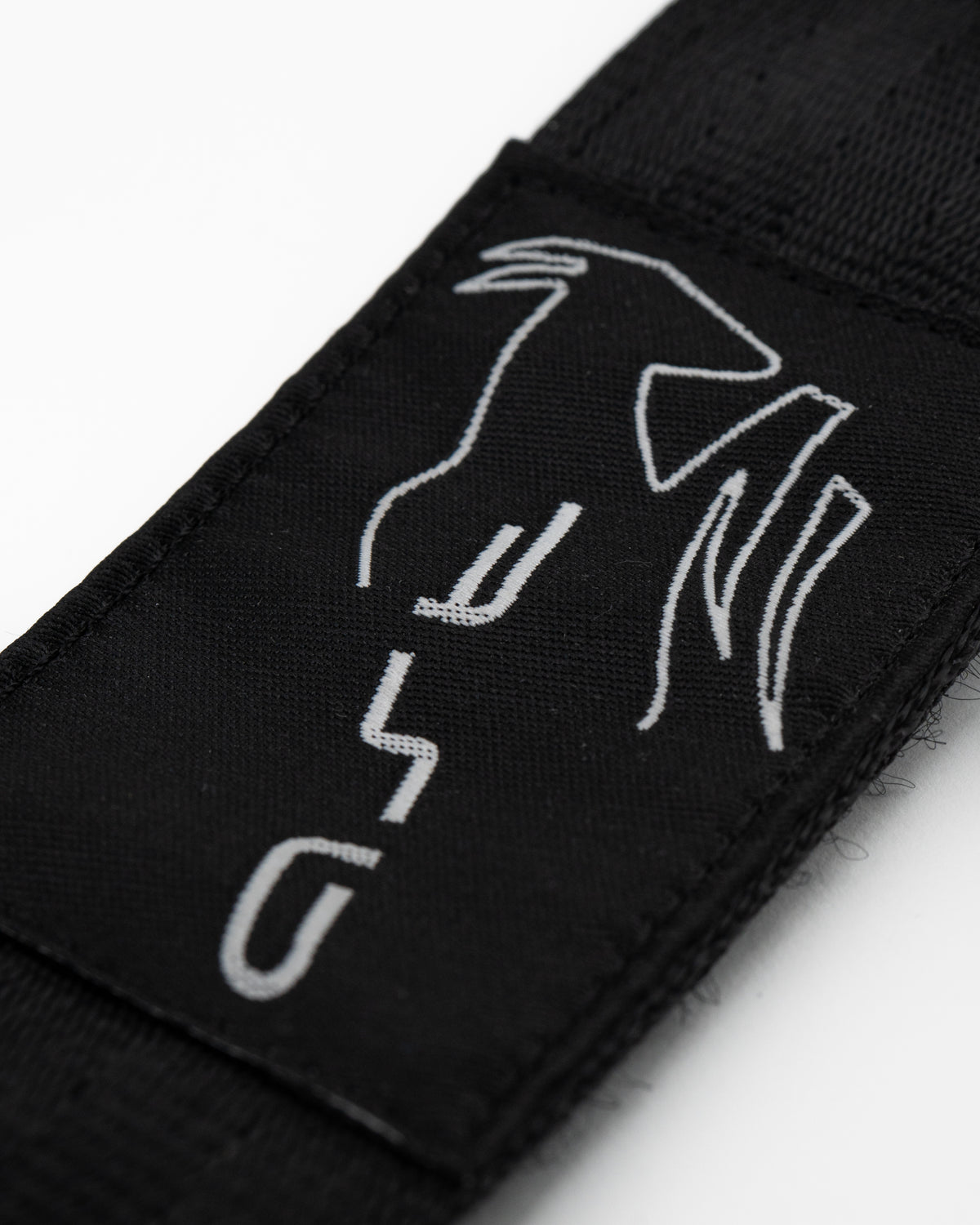 PowerWrap Strap Negro Correas de Levantamiento con Anillo