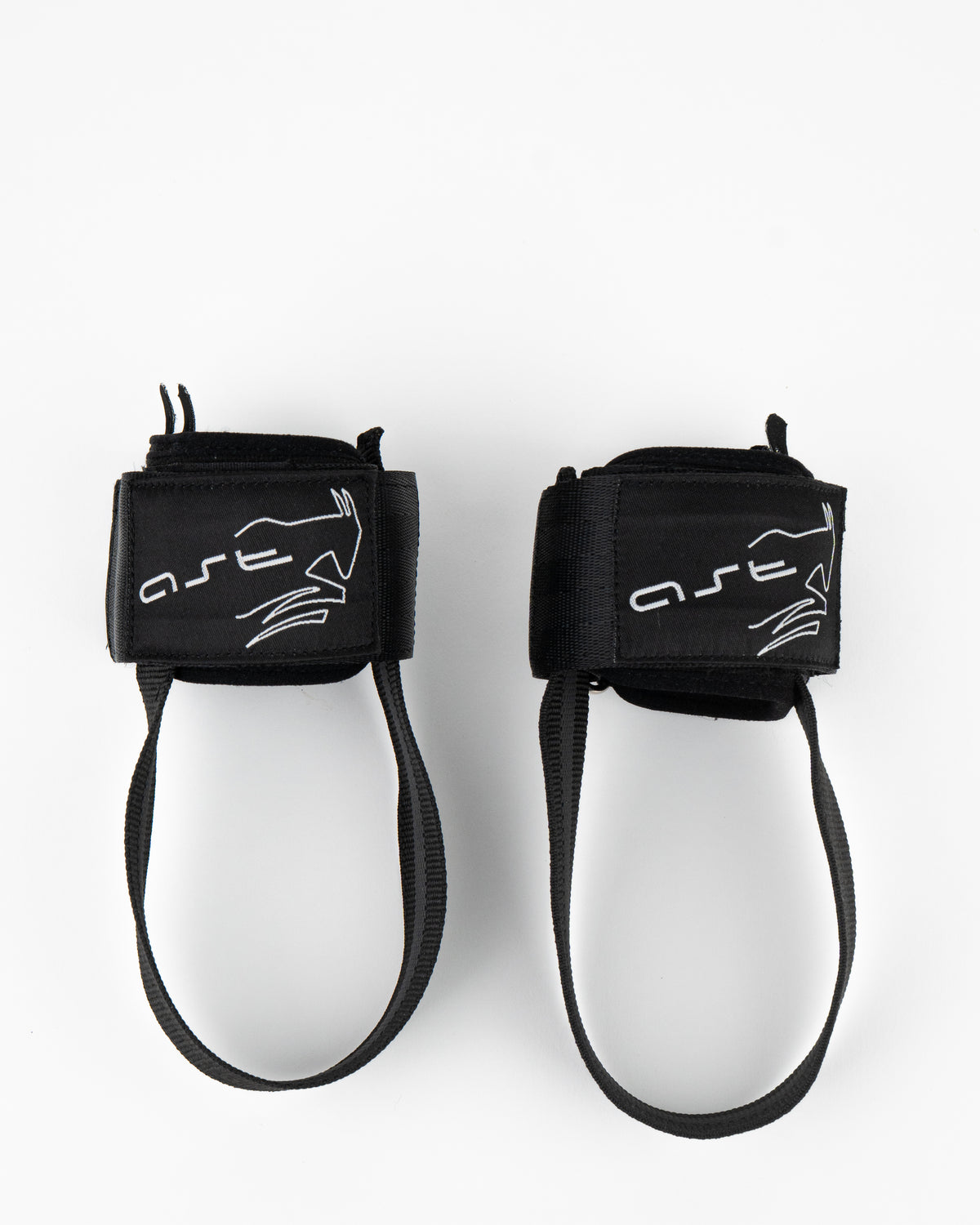 PowerWrap Strap Negro Correas de Levantamiento con Anillo