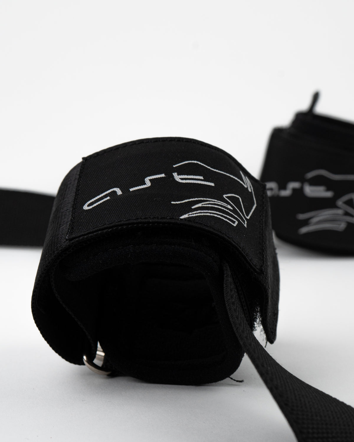 PowerWrap Strap Negro Correas de Levantamiento con Anillo