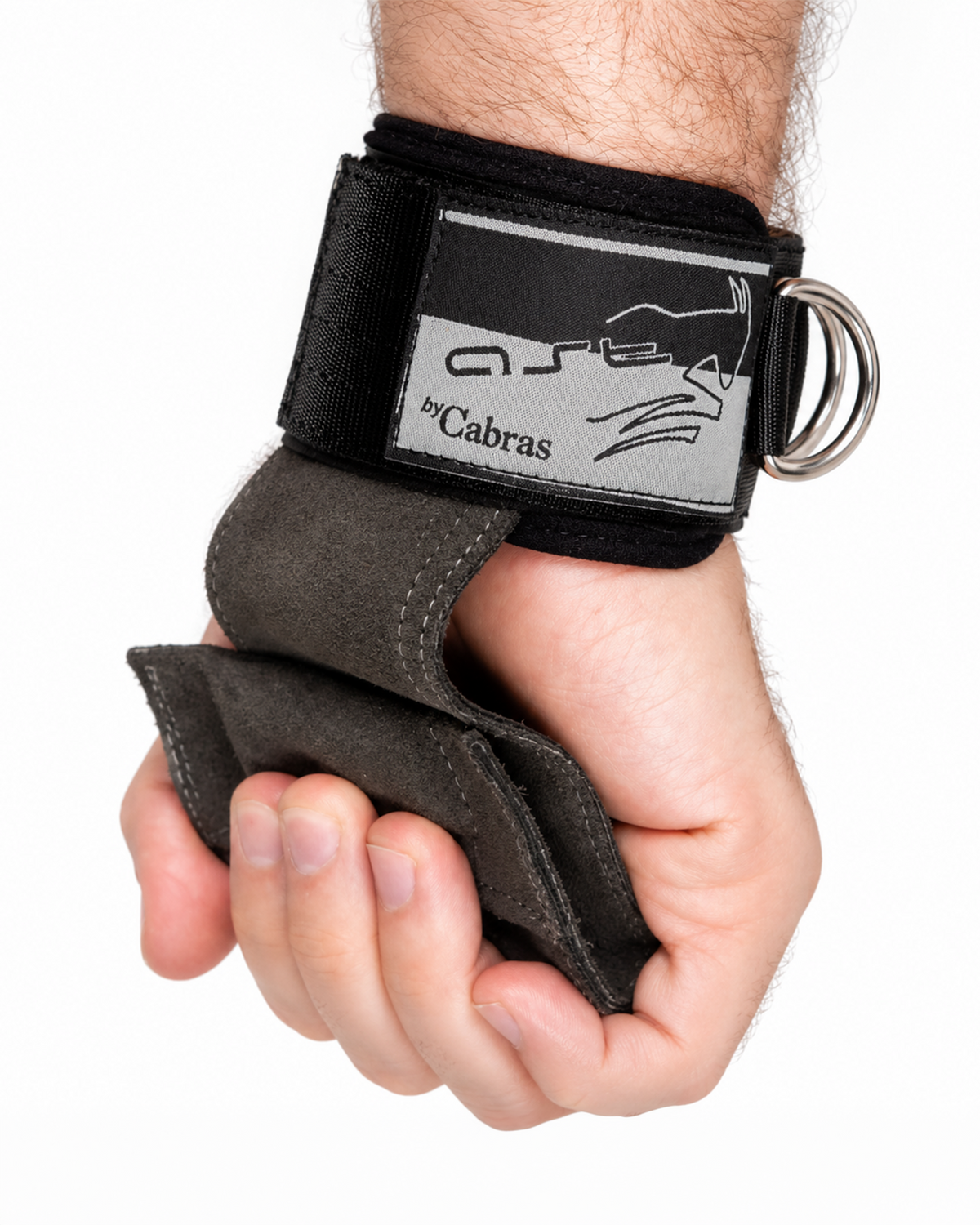 UltimateGrip Strap Gris WS Correas de Levantamiento con Anillo